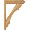 Ekena Millwork Olympic Rough Sawn Arts and Crafts Outlooker, Western Red Cedar, 6"W x 22"D x 30"H OUT06X22X30OLY03RWR - alternate 2